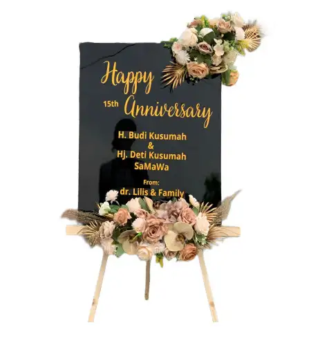 Papan Bunga Akrilik ciwaru